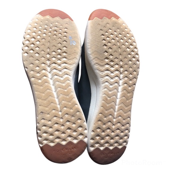 Cole Haan Grandpro Tennis Shoes Navy Blazer Blue Handstain Sneakers  Men's 8.5 - Picture 6 of 11